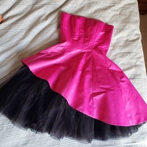 Betsey Johnson asymmetrical party dress